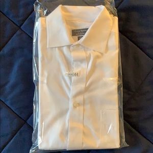 White Club Room slim fit performance button down